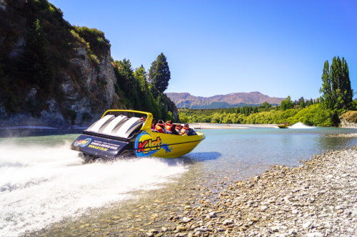 Jet boat ride